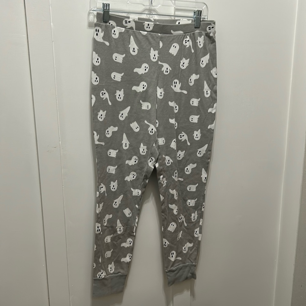 Ghost Pajama Pant Jogger‎ Style Medium Grey and White